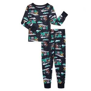 Disney 2 piece Christmas Mickey Mouse Pajama set size 2T
